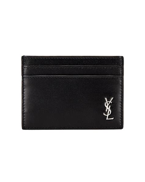 card holder ysl sale|ysl card holder used.